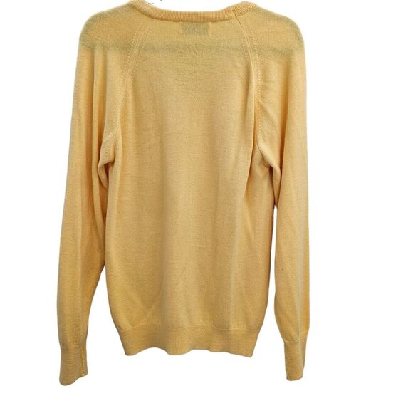 Christian Dior Sweater Womens Sz Medium Green Vintage Logo Designer Luxury Soft - Picture 4 of 13